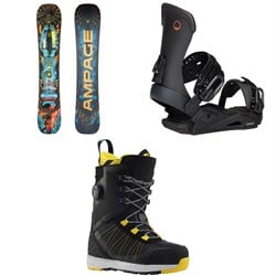 Rossignol Ampage Vol.1 Snowboard ​+ Season Meld Snowboard Bindings ​+ Rossignol RS Hybrid Snowboard Boots 2026