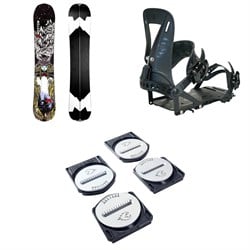 Weston Gnarnia Splitboard ​+ Spark R&D Surge ST Splitboard Bindings ​+ R&D Spark Pucks 2026