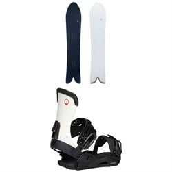 Fjell Snowboards MT 1542 Snowboard ​+ Season Meld Snowboard Bindings 2026
