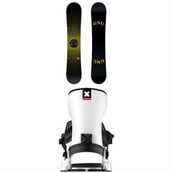 GNU T.R.E. Snowboard ​+ Bent Metal Transfer Snowboard Bindings