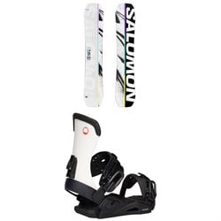 Salomon Huck Knife Snowboard ​+ Season Meld Snowboard Bindings 2026