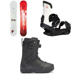 Sims Macrodose Snowboard ​+ Season Meld Snowboard Bindings ​+ K2 Maysis Snowboard Boots