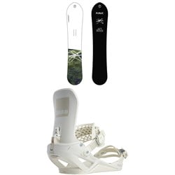 Public Snowboards Outreach Snowboard ​+ thirtytwo T32M FASE Snowboard Bindings