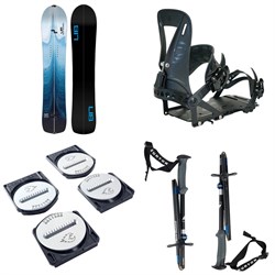 Lib Tech Escalator Splitboard ​+ Spark R&D Surge ST Splitboard Bindings ​+ Spark Pucks ​+ Burton x Black Diamond Compactor Poles 2026