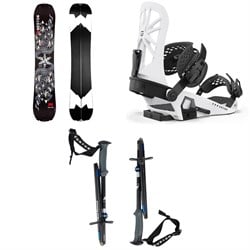 Weston Dream Machine Splitboard ​+ Union Explorer Splitboard Bindings ​+ Burton x Black Diamond Compactor Poles 2026
