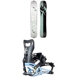Jones Solution Splitboard ​+ Karakoram Prime-XW ​+ Split Interface Splitboard Bindings - Women's