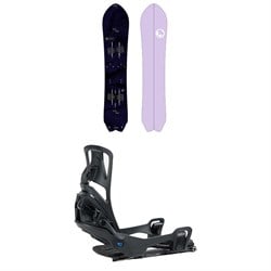 Burton Fish 3D Splitboard ​+ Step On Splitboard Bindings - Women's 2026