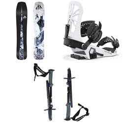 Jones Mind Expander Splitboard ​+ Union Explorer Splitboard Bindings  ​+ Burton x Black Diamond Compactor Poles 2026