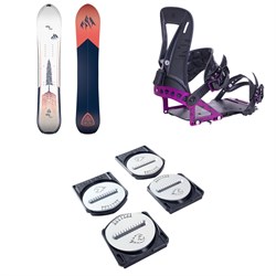 Jones Dream Weaver 2.0 Splitboard  ​+ Spark R&D Surge ST Splitboard Bindings ​+ Spark Pucks - Women's 2026