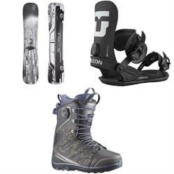 Sims Mystery Lunch Snowboard ​+ Union Strata Snowboard Bindings ​+ Salomon X Approach Lace SJ Boa Snowboard Boots 2026