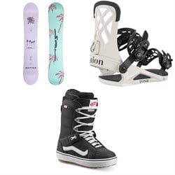 Sims Salt Snowboard ​+ Union Rosa Snowboard Bindings ​+ Vans Hi Standard OG Snowboard Boots - Women's 2026