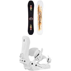 Sims Fakie Snowboard ​+ Union Force Snowboard Bindings