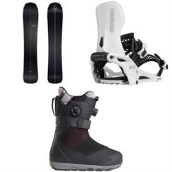 Nidecker The Smoke Snowboard ​+ LT Supermatic Snowboard Bindings ​+  Index Snowboard Boots 2026