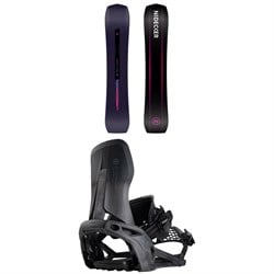 Nidecker Thruster Snowboard ​+ Supermatic Carbon Snowboard Bindings 2026