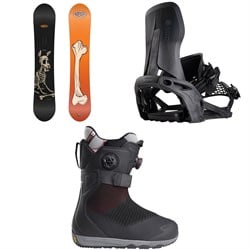 Nidecker Sensor Mons Snowboard ​+ Supermatic Carbon Snowboard Bindings ​+ Index Snowboard Boots 2026