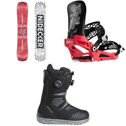 Nidecker Sensor Snowboard ​+ Kaon Snowboard Bindings ​+ Altai Snowboard Boots 2026