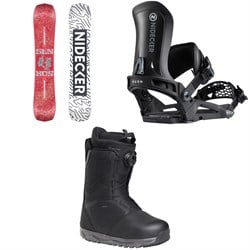 Nidecker Sensor Snowboard ​+ Muon Snowboard Bindings ​+ Cascade Snowboard Boots 2026