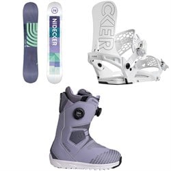 Nidecker Astral Snowboard ​+ Kaon Snowboard Bindings  ​+ Altai Snowboard Boots - Women's 2026