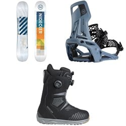 Nidecker Merc Snowboard ​+ OG Supermatic Snowboard Bindings ​+ Altai Snowboard Boots 2026
