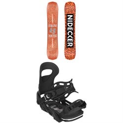 Nidecker Sensor Snowboard ​+ Bent Metal BMX Snowboard Bindings - Kids' 2026