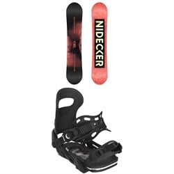 Nidecker Sensor Pro Snowboard ​+ Bent Metal BMX Snowboard Bindings - Kids' 2026