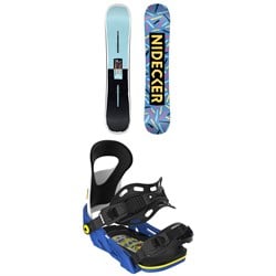 Nidecker Cheat Code Snowboard ​+ Bent Metal BMX Snowboard Bindings - Kids' 2026