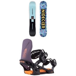 Nidecker Cheat Code Snowboard ​+ Arbor Sapling Snowboard Bindings - Kids' 2026