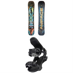 Rossignol Ampage Vol.1 Snowboard ​+ Arbor Hemlock Snowboard Bindings