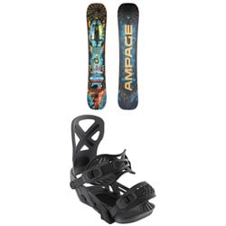 Rossignol Ampage Vol.1 Snowboard ​+ Bent Metal Anvil Snowboard Bindings 2026