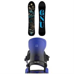 GNU Free Spirit C3 Snowboard ​+ Bent Metal Forte Snowboard Bindings - Women's