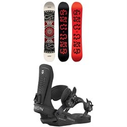 GNU Ladies Choice Asym C3 Snowboard ​+ Union Trilogy Snowboard Bindings - Women's 2026