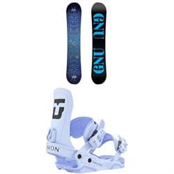 GNU Asym Pro Choice C3 Snowboard 2025 ​+ Union Trilogy Snowboard Bindings - Women's
