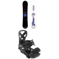 GNU FB Head Space C3 Snowboard ​+ Bent Metal Anvil Snowboard Bindings 2026