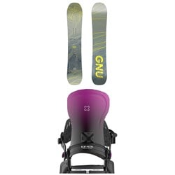 GNU Frosting C2 Snowboard ​+ Bent Metal Forte Snowboard Bindings - Women's 2025