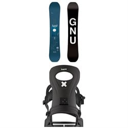 GNU Gloss-C C3 Snowboard 2025 ​+ Bent Metal Metta Snowboard Bindings - Women's