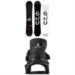 GNU Facts BTX Snowboard - Blem ​+ Bent Metal Lightning Supermatic Snowboard Bindings 2026