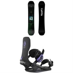 CAPiTA Super DOA Snowboard ​+ Union Source Pro Snowboard Bindings 2026