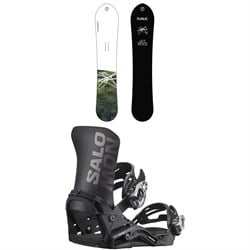 Public Snowboards Outreach Snowboard ​+ Salomon District Snowboard Bindings 2026