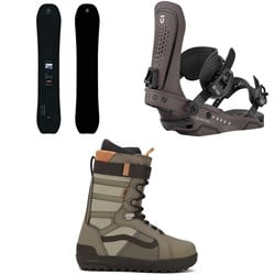 Public Snowboards Research Snowboard ​+ Union Force Snowboard Bindings ​+ Vans Hi-Standard Pro Snowboard Boots 2026