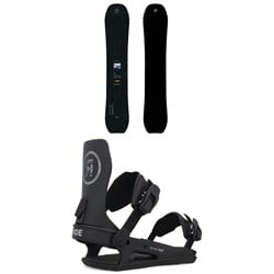 Public Snowboards Research Snowboard ​+ Ride C-6 Snowboard Bindings 2026