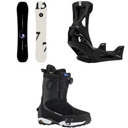 Burton Family Tree Hometown Hero Snowboard ​+ Step On Genesis Snowboard Bindings ​+ Highshot X Step On Snowboard Boots 2026