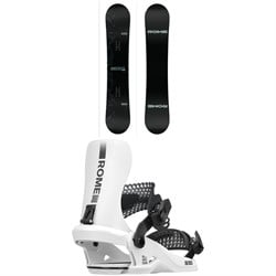 Rome Agent Pro Snowboard ​+ 390 Boss HW Snowboard Bindings 2026