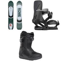 Rome Muse Snowboard ​+ Katana AW Snowboard Bindings ​+ Nidecker Kita Snowboard Boots - Women's 2026