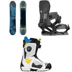 Rome Mechanic Snowboard ​+ Trace AW Snowboard Bindings ​+ Bataleon Rave Boa Snowboard Boots 2026
