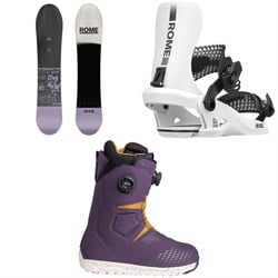 Rome Service Dog Snowboard ​+ 390 Boss HW Snowboard Bindings ​+ Nidecker Altai Snowboard Boots 2026