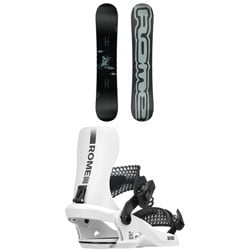 Rome Artifact Pro Snowboard ​+ 390 Boss HW Snowboard Bindings 2026