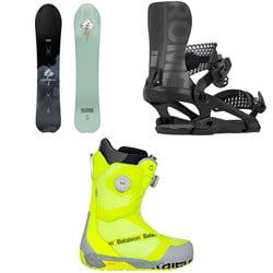 Rome Stale Fish Snowboard ​+ 390 Boss FW Snowboard Bindings ​+ Bataleon Salsa Boa Snowboard Boots 2026