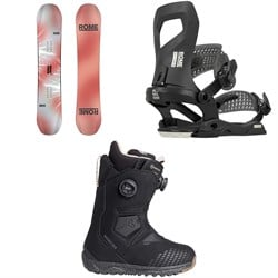 Rome Royal Snowboard ​+ Hydra AW Snowboard Bindings ​+ Nidecker Altai Snowboard Boots - Women's 2026