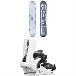 Rome Artifact Snowboard ​+ 390 Boss HW Snowboard Bindings 2026