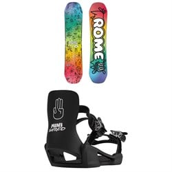 Rome Minishred Snowboard ​+ Bataleon Minishred Snowboard Bindings - Kids' 2026